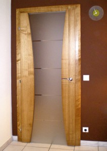 entreprise porte interieur maison verre spittler menuiserie bois sierentz haut rhin 68 - Nos artisans ont du Talent