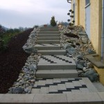 pavage dallage granit escalier mulhouse