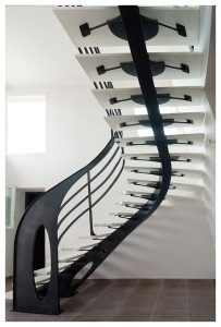 escalier sur mesure aube troyes ferronnerie serrurerie
