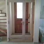 porte en bois ébenisterie marseille