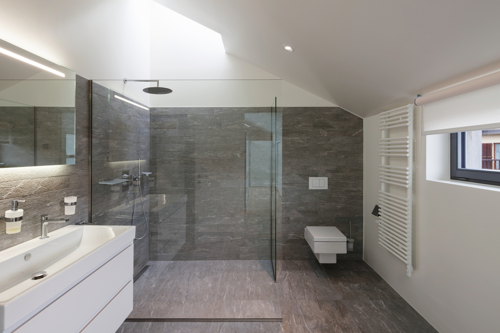 salle de bain pose douche italienne