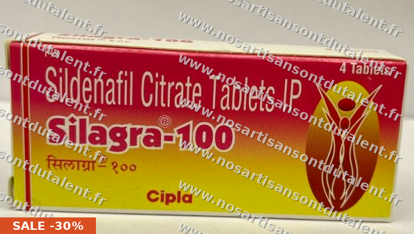 Acheter Silagra en ligne — 100mg Sildenafil pour dysfonction érectile dès 0,70€ par comprimé
